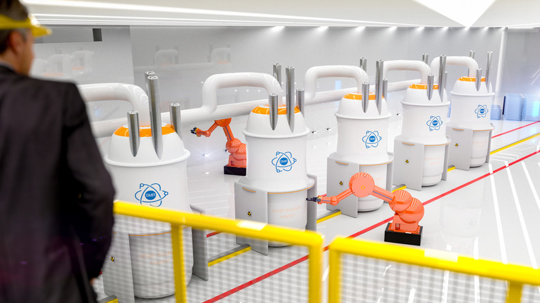 작은 모듈 식 반응기의 개념