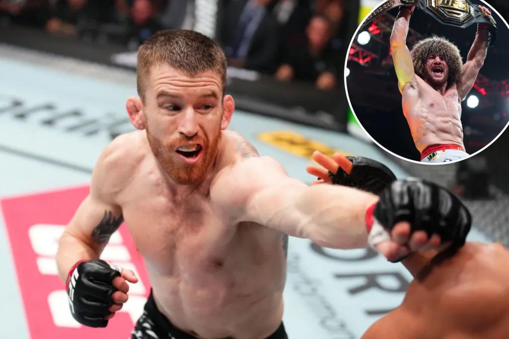 Cory Sandhagen은 UFC 320 챔피언 Merab Dvalishvili에 대한 놀라운 조언을 받았습니다.