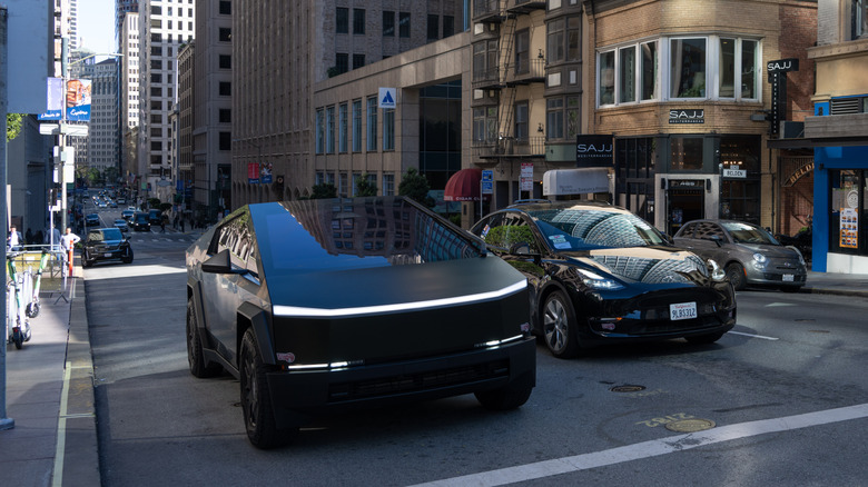 캘리포니아 시티 스트리트의 EV