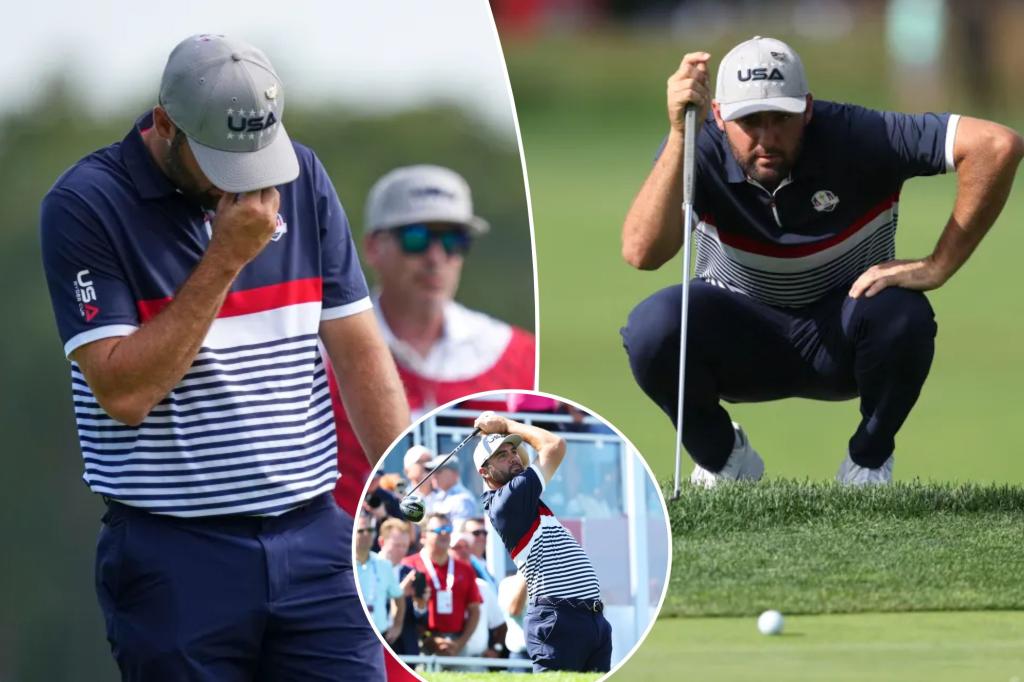 Scottie Scheffler의 놀라운 Ryder Cup Day 1은 우리에게 질문에 대답하도록 강요합니다.