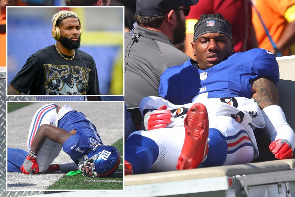 Odell Beckham Jr.는 Malik Nabers 부상 후 NFL에게 NIX Turf를 요구합니다.