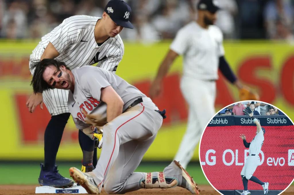 Red Sox는 중요한 순간에 Aaron Judge의 팔을 활용합니다.