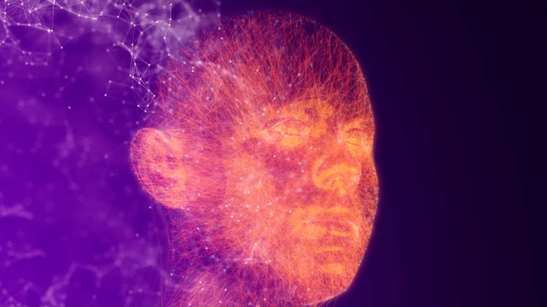 인간으로 묘사 된 AI를 보여주는 이미지