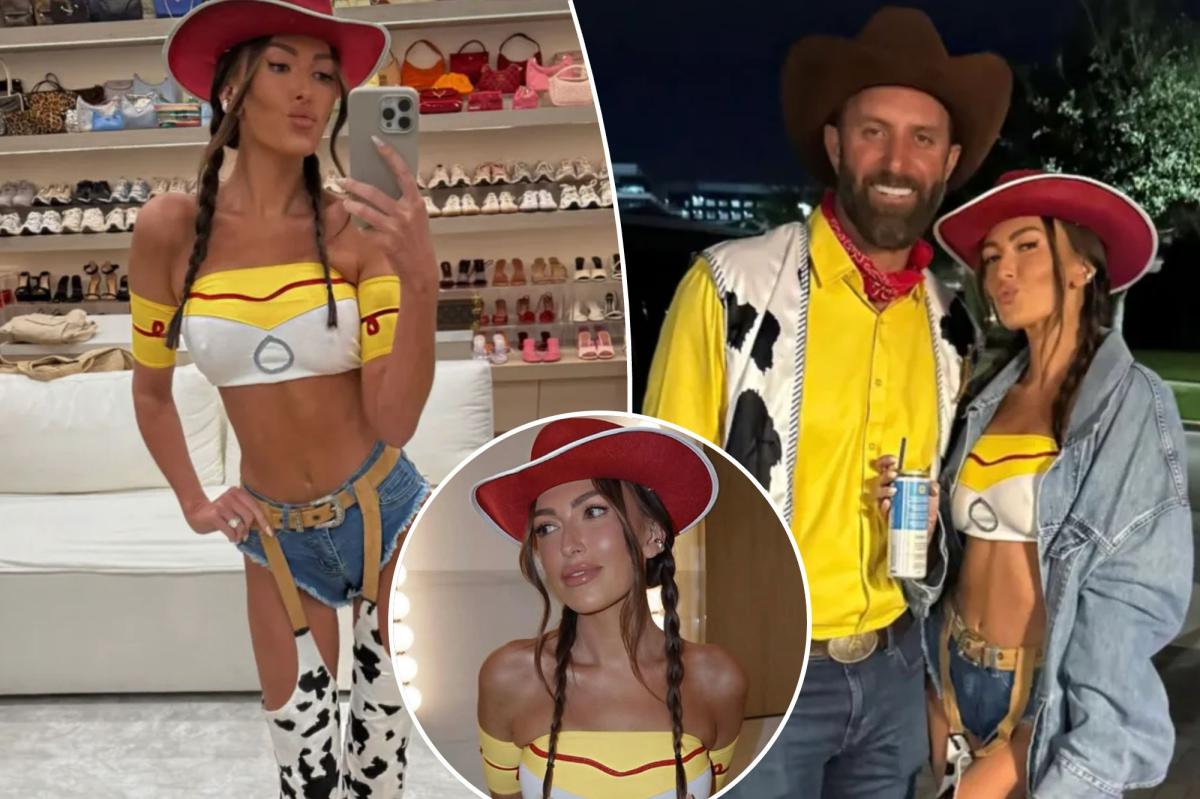 폴리나 그레츠키(Paulina Gretzky)가 새로운 사진으로 '토이 스토리' 할로윈 의상을 공개했습니다.