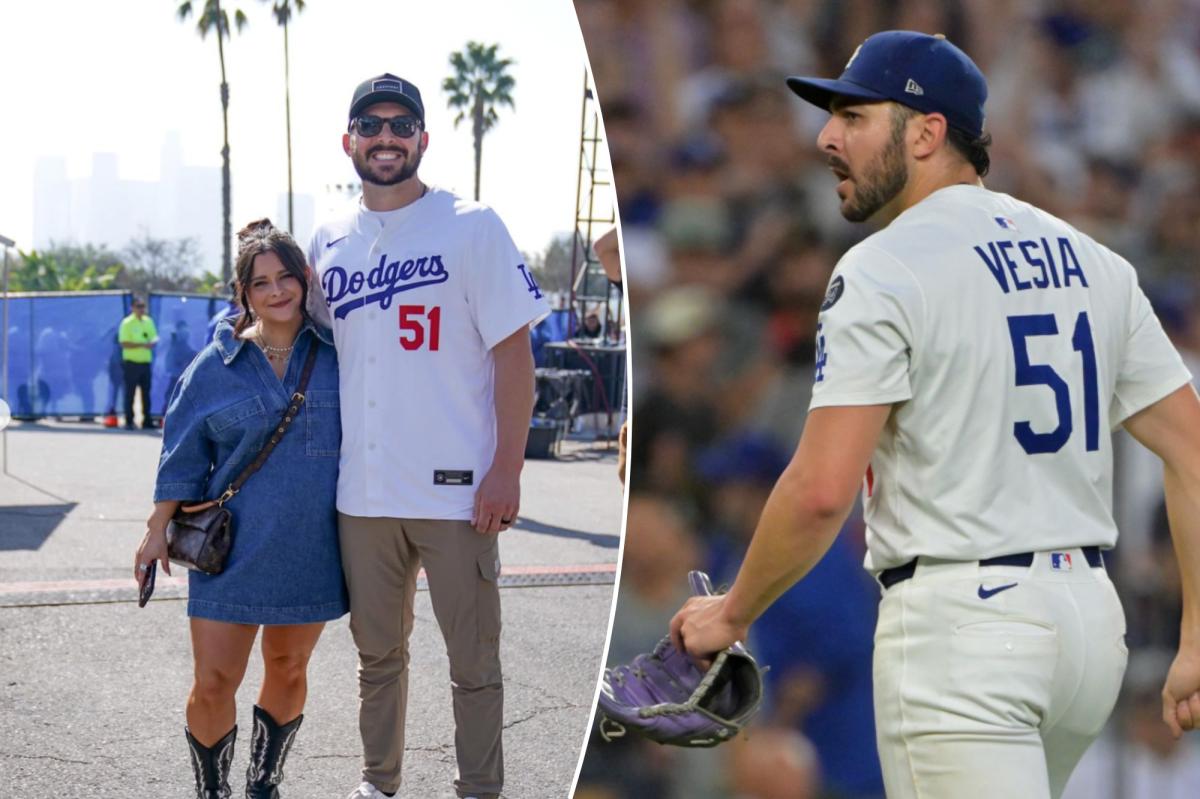 다저스 구원투수 알렉스 베시아, 아내가 딸의 죽음을 애도하다