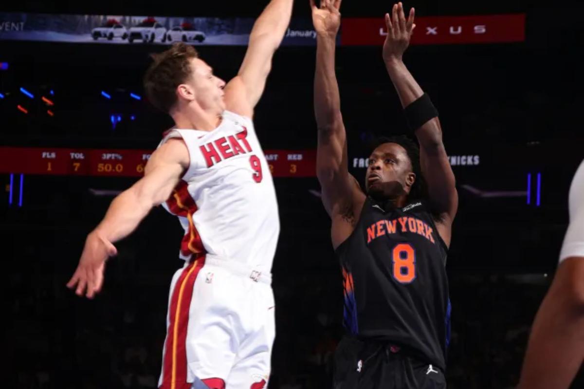 OG Anunoby는 최근 Knicks의 부상 악몽으로 경기를 종료했습니다.