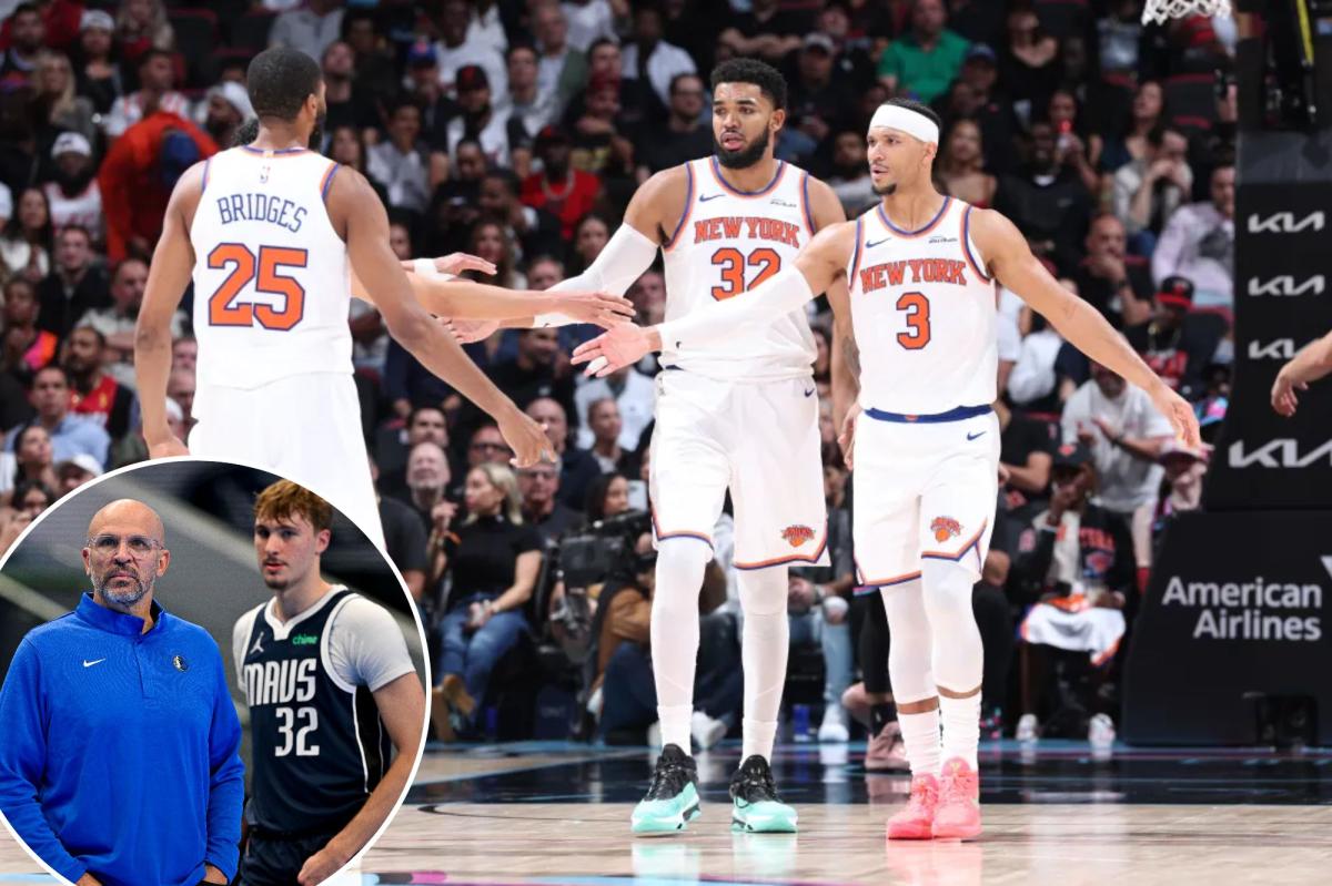 Knicks는 Jason Kidd와의 데이트를 희망하고 Mavericks는 첫 번째로드 우승을 차지했습니다.