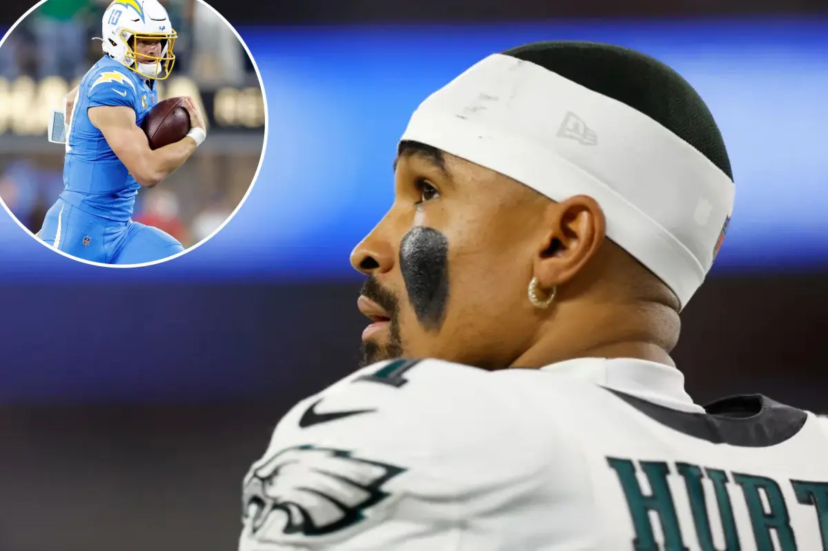 Jalen Hurts의 OT 차단으로 Eagles가 Chargers에게 손실을 입었습니다.