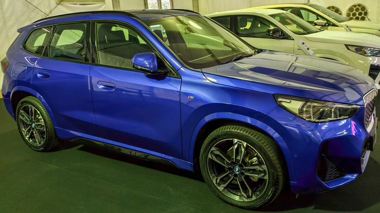 3세대 BMW X1 SUV의 순수 전기 버전