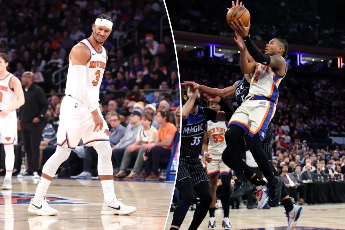 Knicks의 복귀 직전 Knicks의 Miles McBride, Josh Hart는 Hawks 경기에서 제외되었습니다.