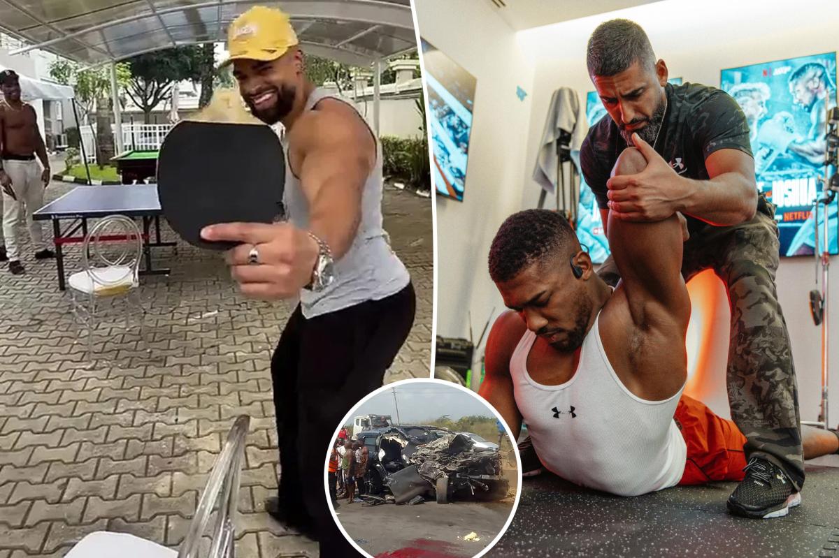 Anthony Joshua와 친구들이 치명적인 사고를 당하기 전 가슴 아픈 마지막 게시물