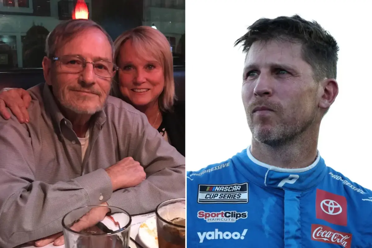 데니 햄린(Denny Hamlin)이 대규모 화재로 인한 아버지의 죽음에 대해 이야기합니다.