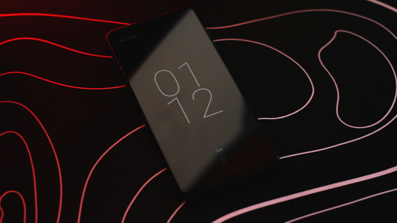 Android 휴대폰의 Always-On 디스플레이