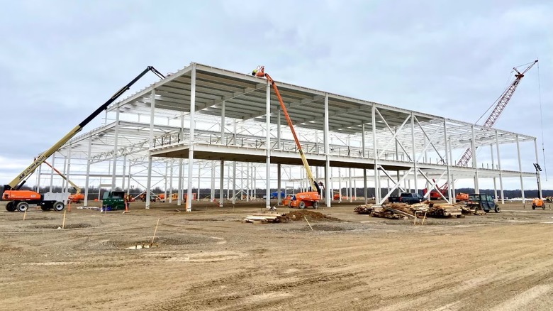 미시간 BlueOval 배터리 파크 건설