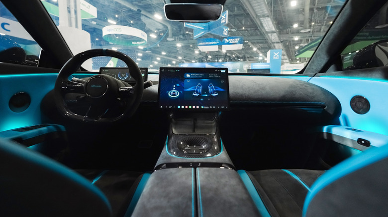 코스메라 스타 매트릭스의 내부.