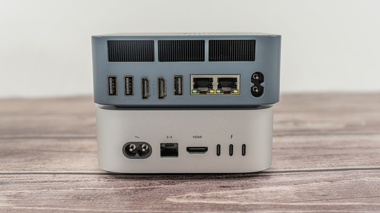 Mac mini 위에 미니 PC