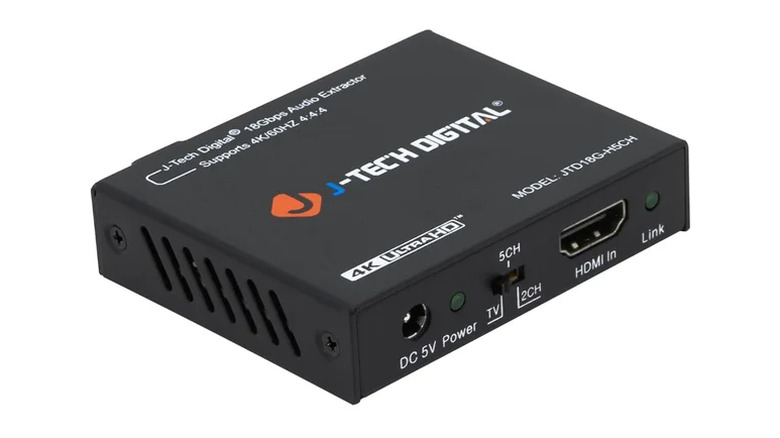 J-Tech 디지털 HDMI 오디오 추출기의 제품 이미지