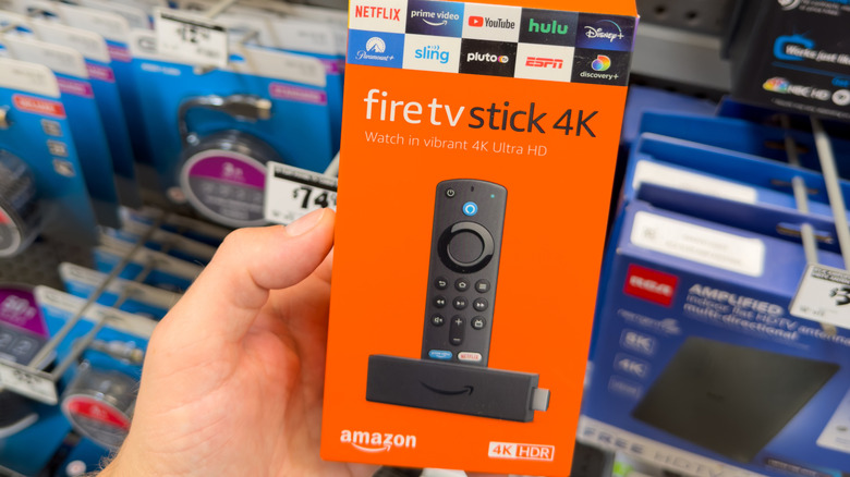 Home Depot에서 판매되는 Fire TV Stick 4K