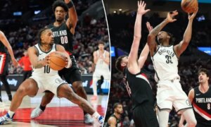 네츠, 트레일 블레이저스에 8연패 패배