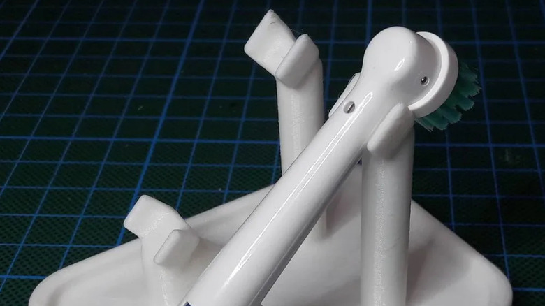 인쇄된 브러시 홀더의 교체 가능한 브러시 헤드