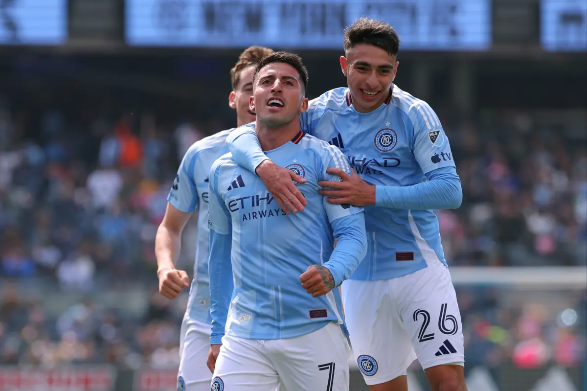 Nicolás Fernández Mercau는 NYCFC에서 엄청난 득점 속도를 기록하면서 관심을 받고 있습니다.