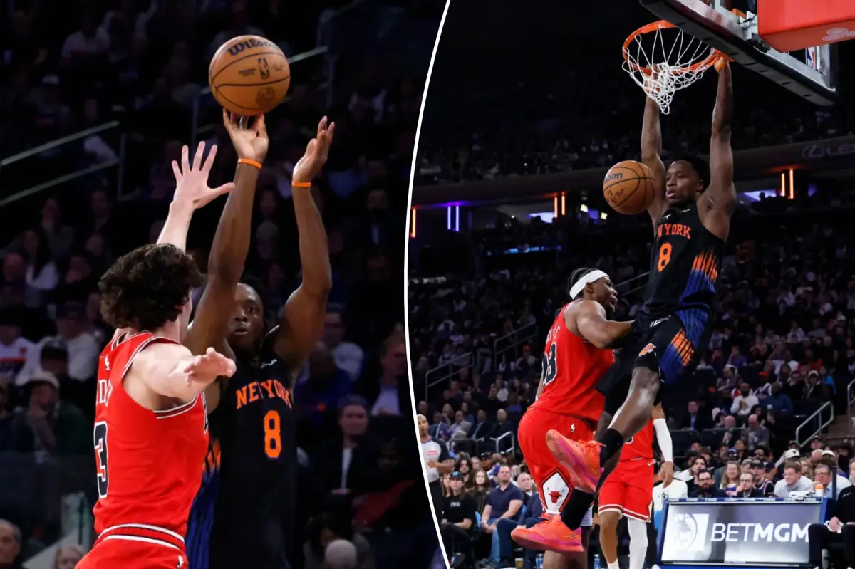 공격적인 OG Anunoby가 점점 더 Knicks의 천장을 높입니다.