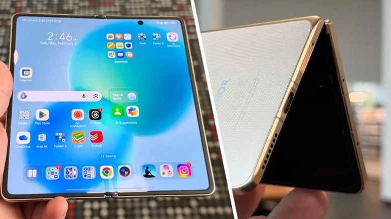 Honor Magic V6 실습