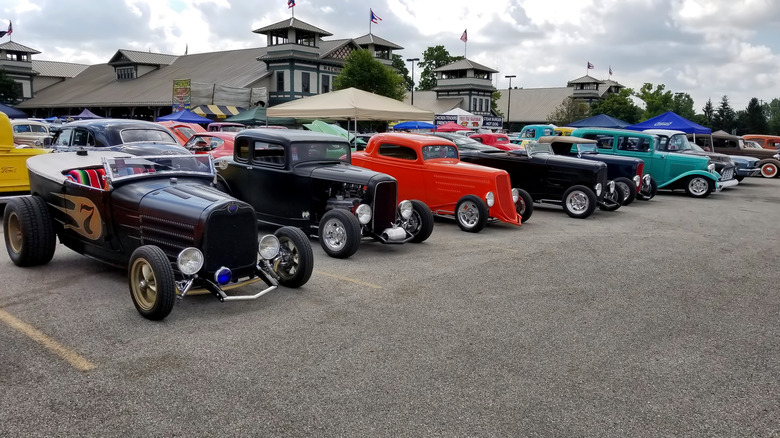 2019 Goodguys Nationals 이벤트에 주차된 핫로드 쇼카.