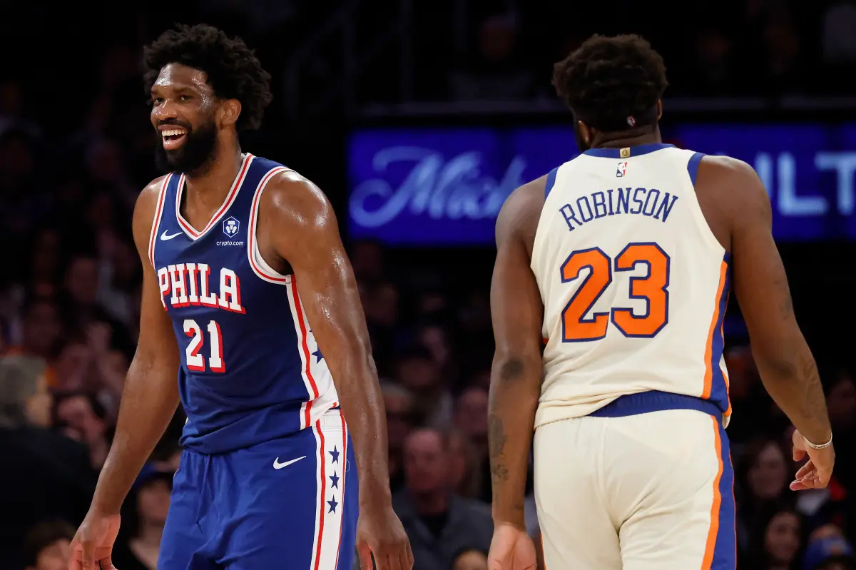 $10를 베팅하고 Knicks 대 76ers에 보너스 베팅으로 $200를 받으세요