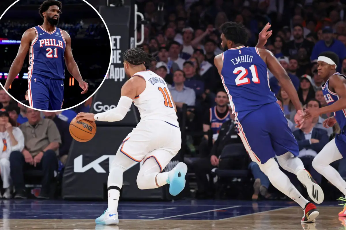 Knicks, Jalen Brunson은 76ers의 Joel Embiid 문제를 폭로했습니다.