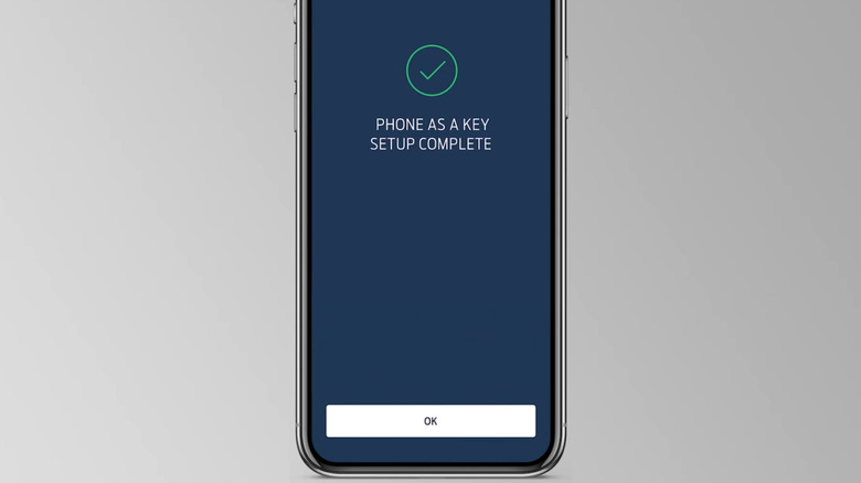 iPhone에서 Ford Phone을 키로 설정