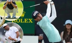 Alex Smalley가 PGA 챔피언십 리더보드에서 선두를 달리고 있습니다.