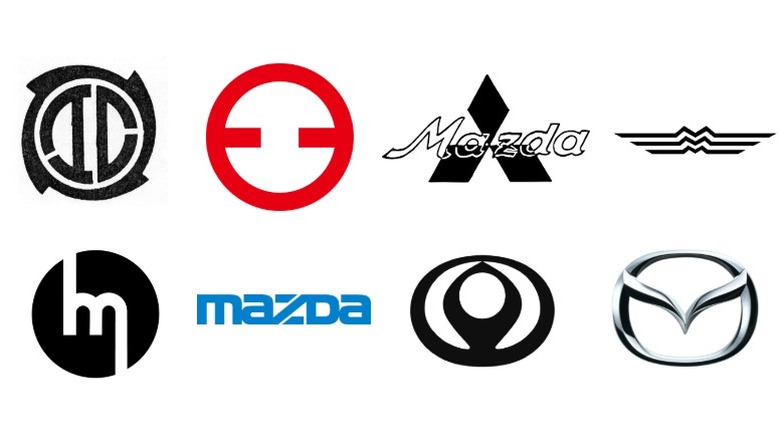 1920년부터 1997년까지 Mazda 로고의 역사