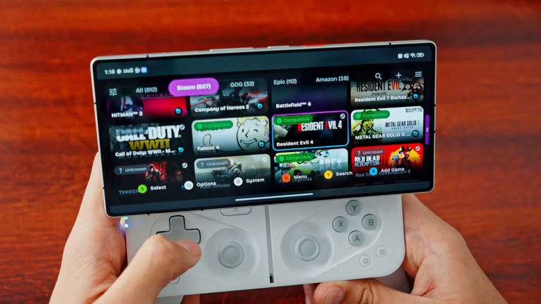 GameNative 메뉴에서 Android 휴대폰과 외부 컨트롤러를 사용하는 Jeff