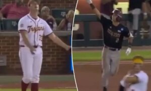 USC 야구는 NCAA 토너먼트 개막전 후반에 흔들렸습니다.