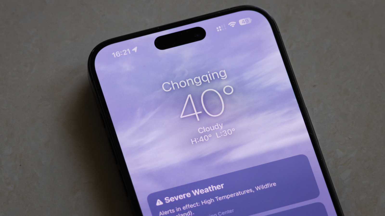 iPhone 날씨 앱을 최대한 활용하는 5가지 방법