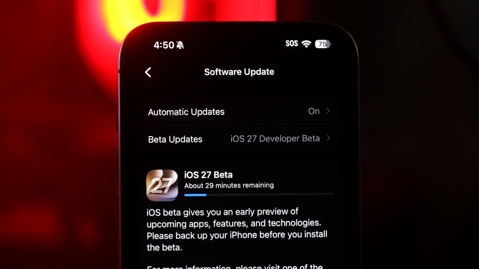 불행하게도 일부 iPhone 모델에는 iOS 27이 적용되지 않습니다.