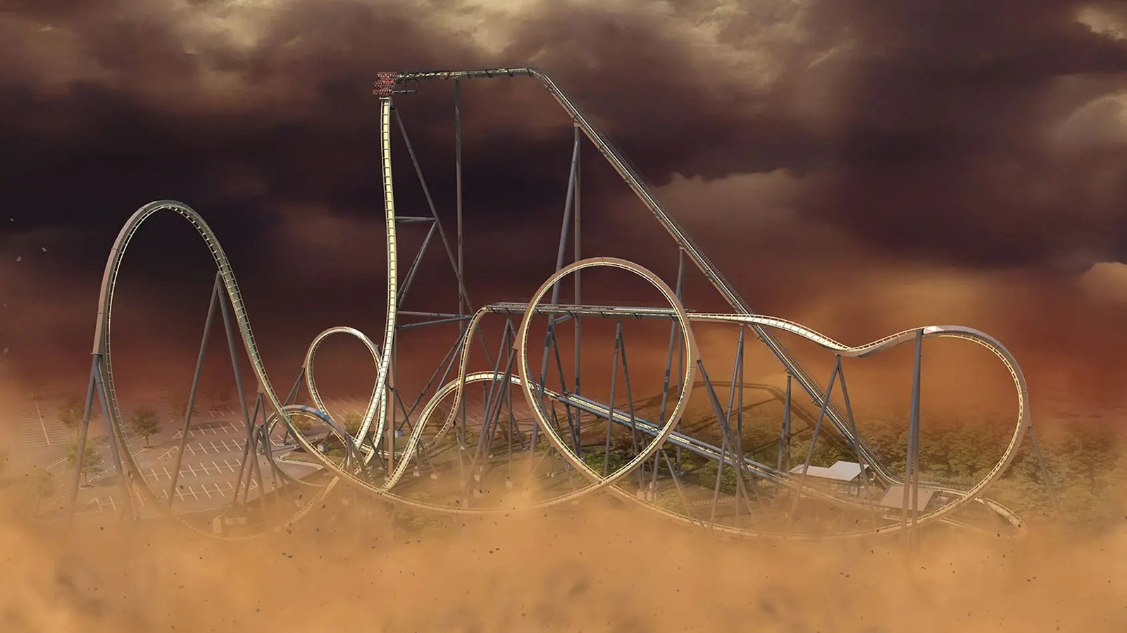 Six Flags의 기록을 깨는 코스터는 생각보다 훨씬 더 첨단 기술입니다