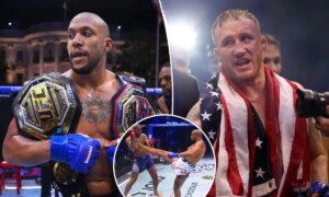 저스틴 게이치(Justin Gaethje)와 시릴 게인(Ciryl Gane)이 UFC 프리덤 250에서 벨트를 획득했습니다.