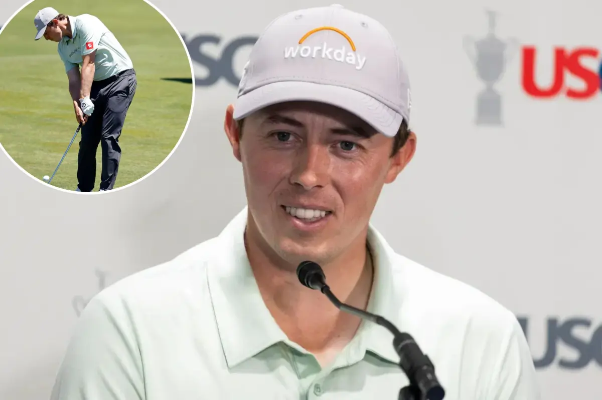 US 오픈에서 바람이 많이 부는 Shinnecock Hills 도전을 환영하는 Matt Fitzpatrick