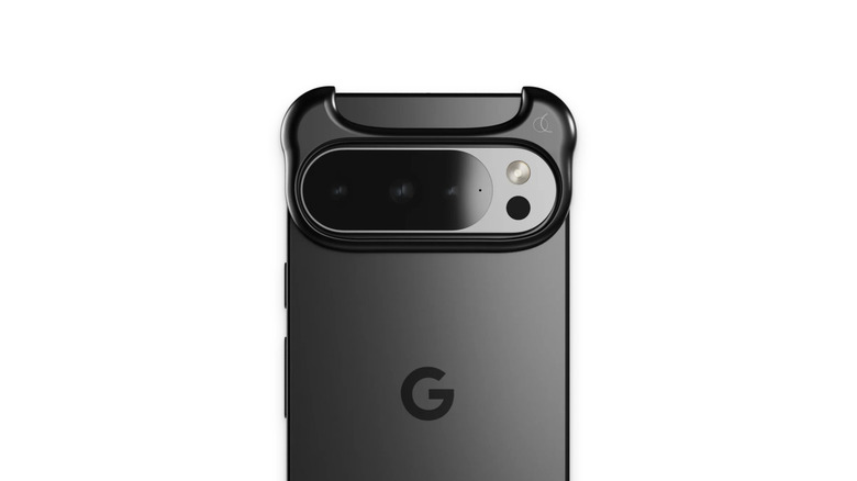 Google Pixel의 Arc Pulse 케이스, 흰색 배경