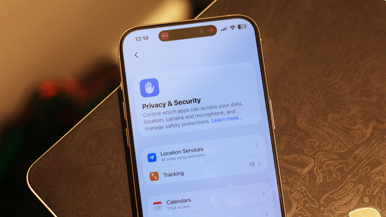 iOS 27의 개인 정보 보호 설정