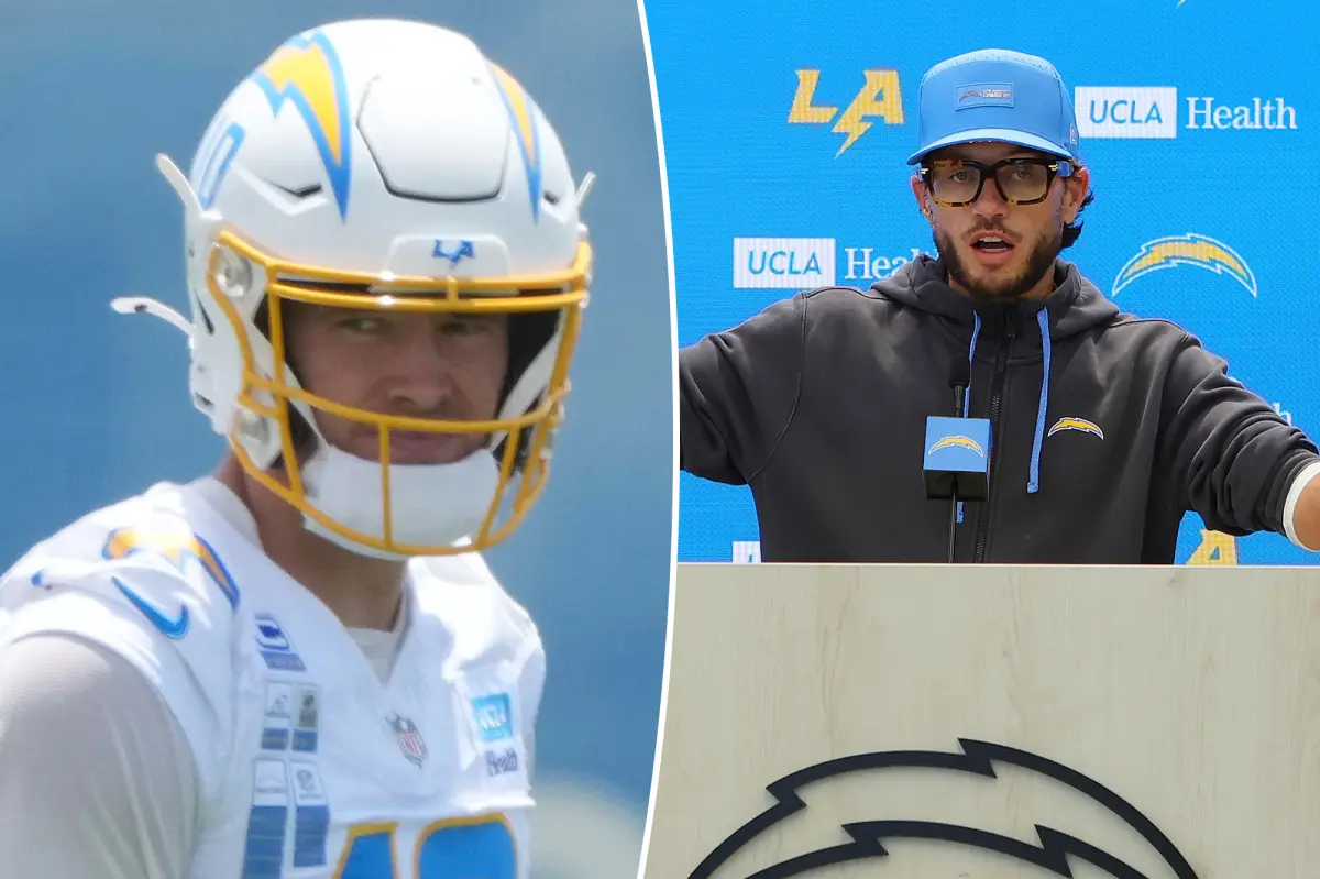 Chargers Mike McDaniel, QB Justin Herbert 샷건 교대 제공