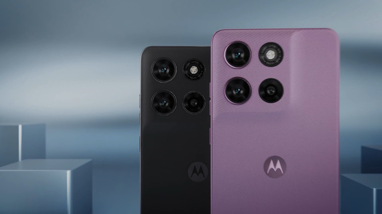 두 가지 색상의 Moto G 스타일러스