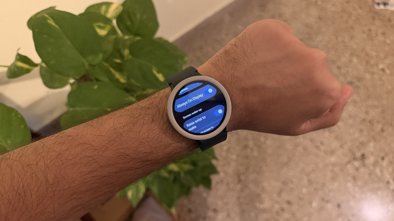 Galaxy Watch 6의 Always-On 디스플레이 토글