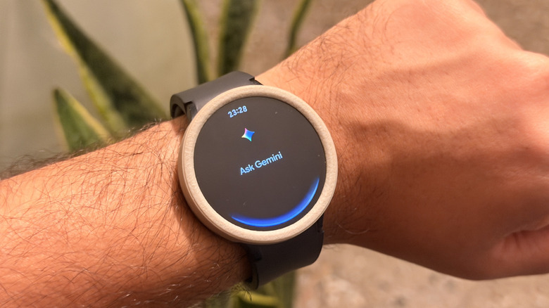 Samsung Galaxy Watch 6에서 실행되는 Gemini