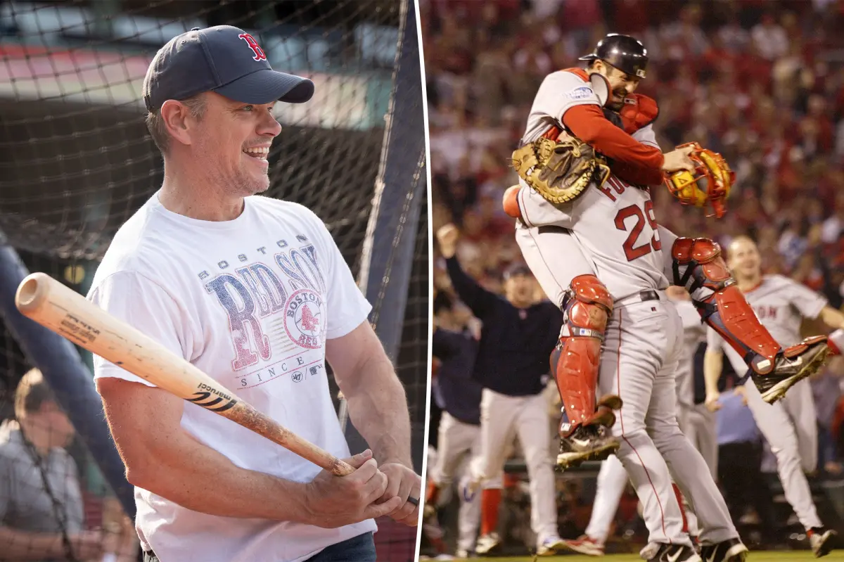 맷 데이먼(Matt Damon)은 레드삭스의 역사를 거의 희생할 뻔했던 광란의 비행을 회상합니다.