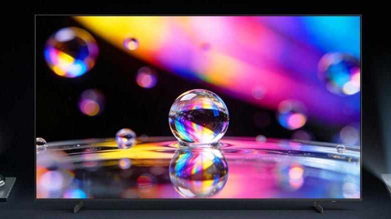 삼성 75인치 클래스 M80H 시리즈 4K 미니 LED 스마트 TV 전시