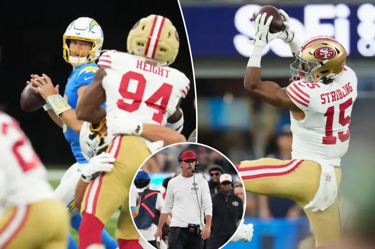 49ers가 구속을 받고 프리시즌에서 Chargers를 상대로 승리를 거두었습니다.