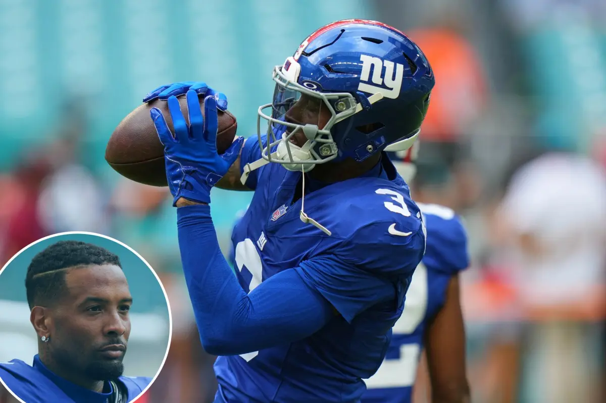 오델 베컴 주니어(Odell Beckham Jr.)는 자이언츠 팬들에게 그가 여전히 가지고 있다는 것을 증명하는 데 매우 가까웠습니다.